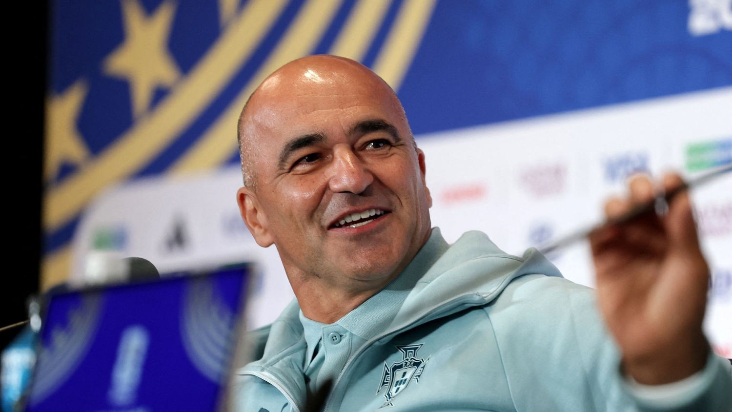 Roberto Martíenz explica el cambio en la alineación de Portugal contra Colombia