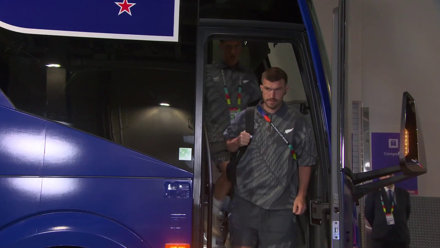 ¡Tim Payne ya está aquí! Así fue la llegada de Nueva Zelanda al Estadio Los Ángeles