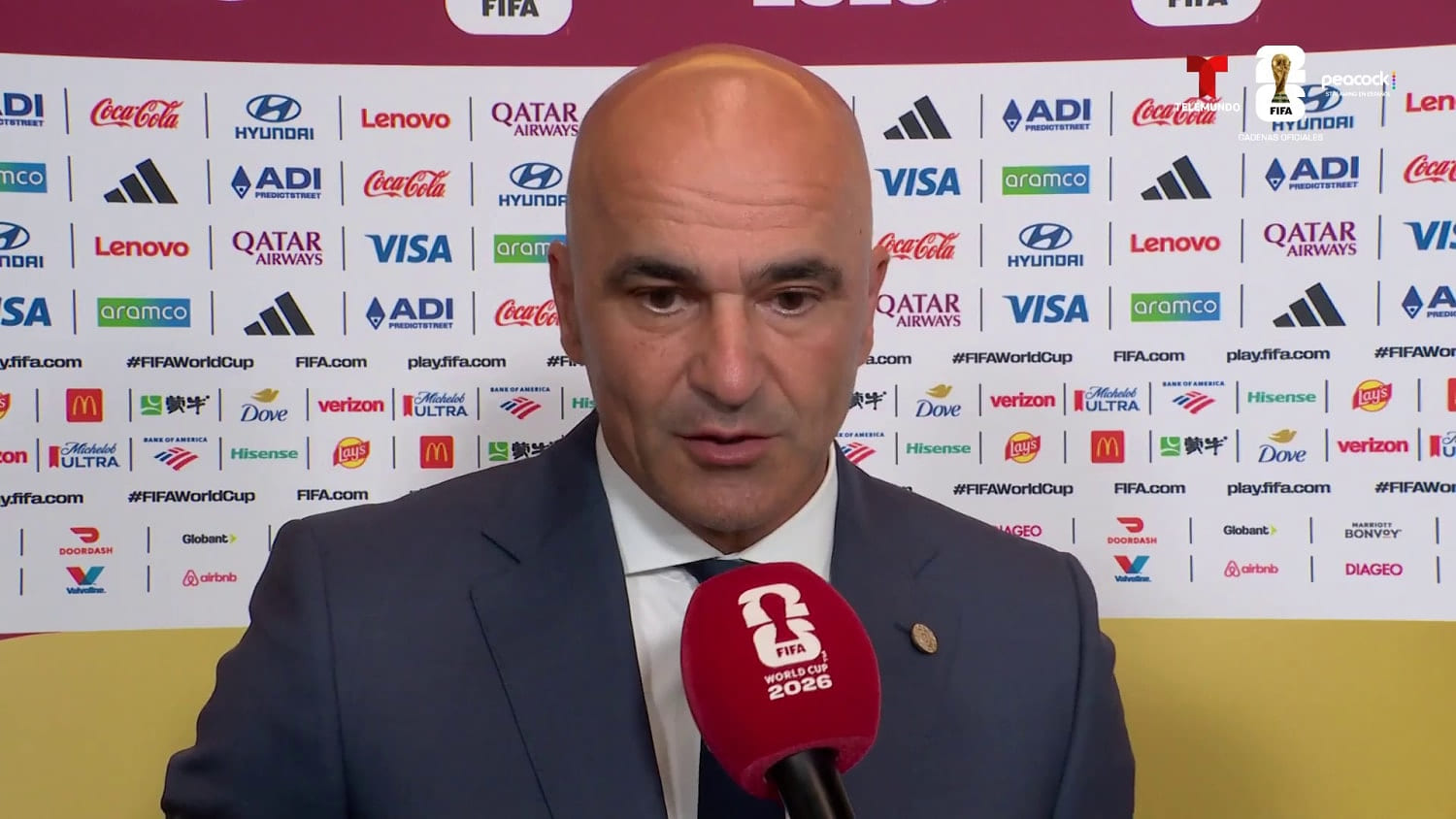 Apoyados por la afición, Roberto Martínez confía en desequilibrar a Croacia