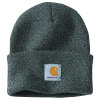 Carhartt Men's Knit Cuffed Beanie, Coal Heather, One Size