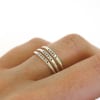 Stackable Name Ring