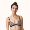 Lulalu Paige Microfiber Lace Print T-Shirt Bra
