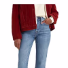 Levi's High-Rise Wedgie Straight Cropped Jeans