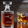 NFL Patriots personalized decanter