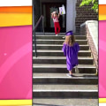 Little boy holds ceremony for his big sister’s graduation (from pre-K)
