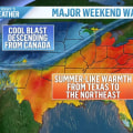 21 states could see record-high temperatures this weekend