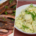 Kevin Bludso shares his recipe for grilled pork spareribs and potato salad
