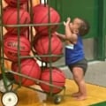 Coach’s newborn baby brings joy to college basketball team