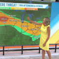 Severe weather from Montana to the Mid-Atlantic could impact 61M