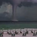 Watch: Lightning strikes as massive funnel cloud forms in Florida