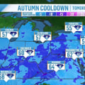 45 million people under freeze alerts amid autumn cool-down