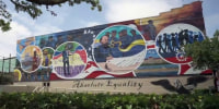Artist commemorates Juneteenth with mural in Galveston, Texas