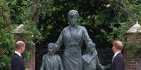 Prince William and Prince Harry unveil Princess Diana statue