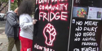 Inside New York City’s first plant-based community fridge
