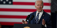 Biden pushes infrastructure plans during tour