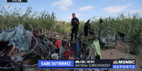 Gabe Gutierrez live from the busy Eagle Pass southern border crossing