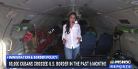 Morgan Radford reports from the FL coasts as the number of Cuban migrants reaches record highs