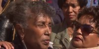 ‘That racist young man took my mother away’: Families of Buffalo victims hold press conference