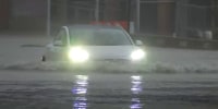 Flash flood warning in affect as tropical system dumps heavy rain in Florida