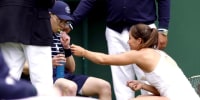 British tennis star praised for helping ball boy at Wimbledon