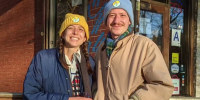 Meet the couple walking marathons multiple times a week