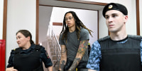 Brittney Griner makes 1st court appearance as trial begins in Russia