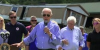 'We're staying': Biden pledges continued support to those impacted by floods in Kentucky