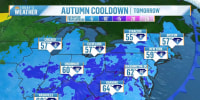 45 million people under freeze alerts amid autumn cool-down