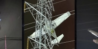 Two rescued from plane that crashed into Maryland utility tower