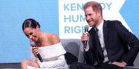 Harry and Meghan receive award amid docuseries criticism