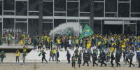 Supporters of former Brazilian president storm country’s Congress
