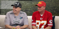 Kidney donation brings Chiefs fan and Eagles fan to Super Bowl