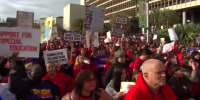 Classes in LA schools canceled after workers begin 3-day strike