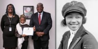 Third grader gives Bessie Coleman presentation to FAA after school project was vetoed