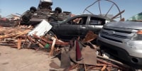 Residents survey damage after deadly tornadoes rock the South