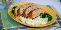 Turkey meatloaf with roasted mashed potatoes: Get the recipe!