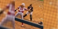 Softball player steals home with oldest trick in the book