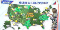 Memorial Day weekend forecast: Where will it rain?