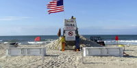 Five suspected shark attacks off of New York beaches over the past two days