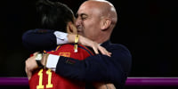 Head of Spanish Football Federation facing growing pressure to resign after kissing star player