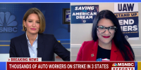 Rep. Tlaib (D-MI) on UAW Strike: 'You have to be on the side of people, not profits'