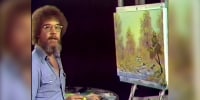 Bob Ross’ first painting on his TV show is on sale for nearly $10M