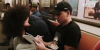 ‘I did this drawing of you’: Meet TikTok’s viral subway artist