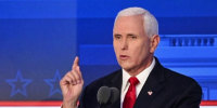 Mike Pence made a sex joke during the debate, and it fell flat