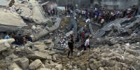 'A war crime': AOC condemns both Hamas attacks and Israeli air strikes on Gaza
