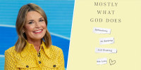 Savannah Guthrie reveals new faith book ‘Mostly What God Does’