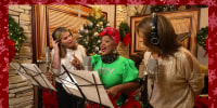 See how Hoda & Jenna recorded ‘A Carefree Christmas’