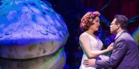 'Little Shop of Horrors' stars on the 'campy, intimate' production