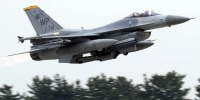 US pilot rescued after F-16 fighter jet crashes off South Korea