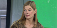 Rosamund Pike talks living in mansion used in 'Saltburn'